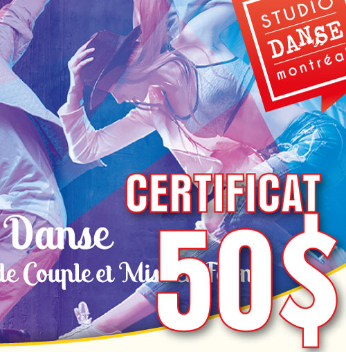 50$ Certificat-Cadeau (taxes Incluses)